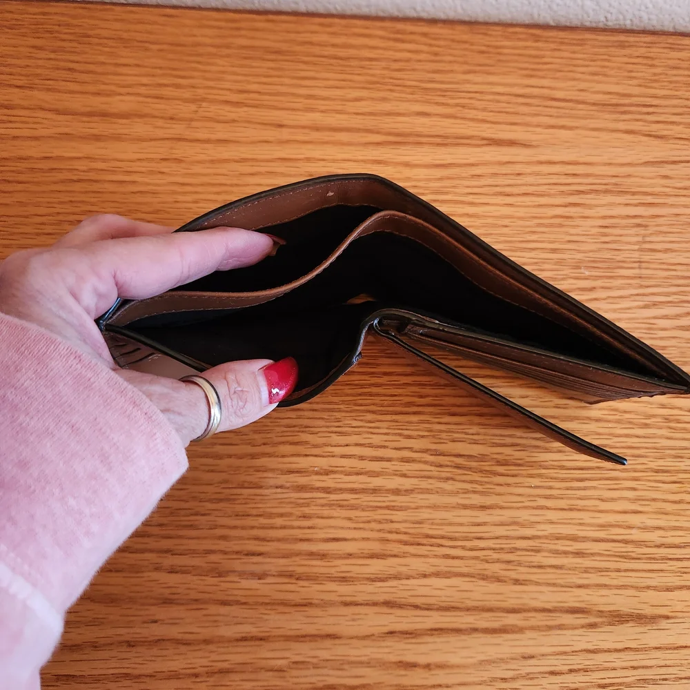 Michael Kors Tan Faux Leather Wallet